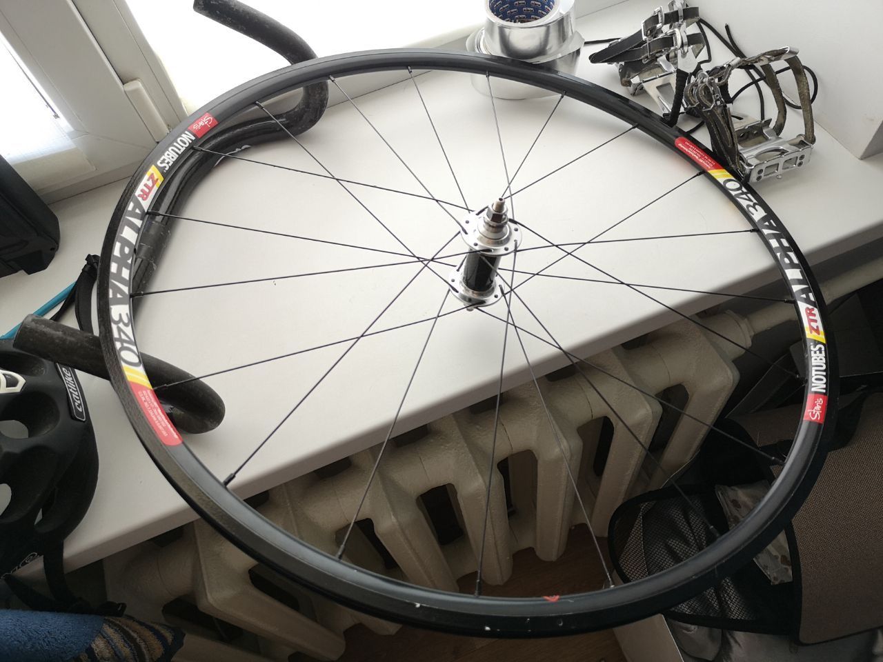Трековый велосипед Mielec 56cm + eliteshape/ztr 340(400)