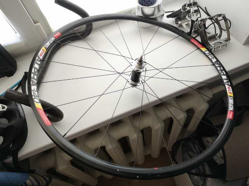 Трековый велосипед Mielec 56cm + eliteshape/ztr 340(400)