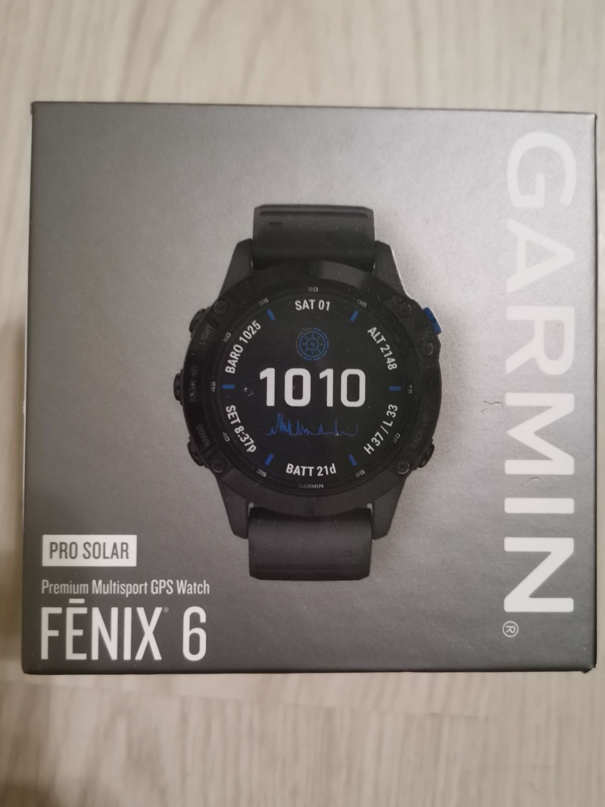 Garmin fenix 6 pro solar