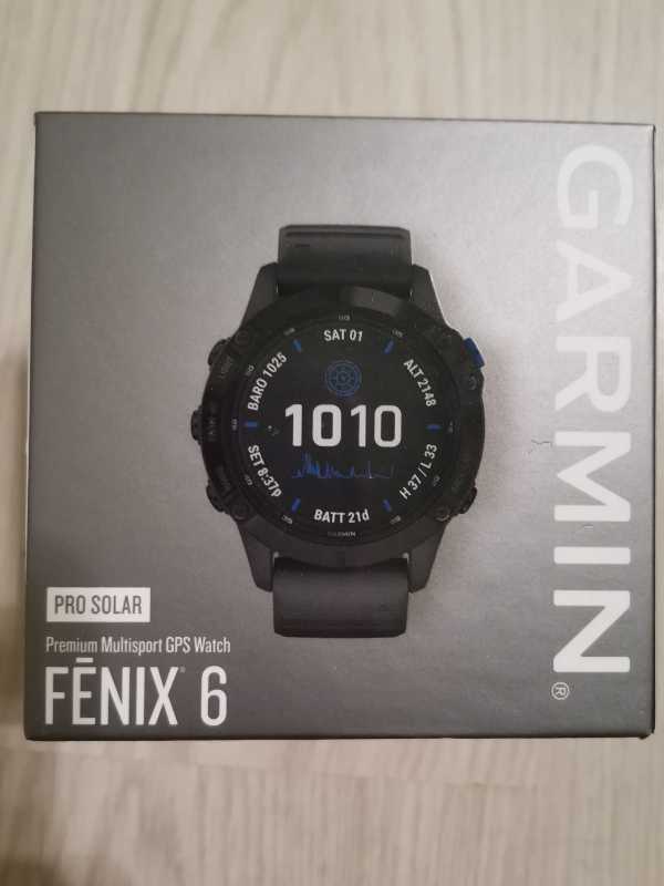 Garmin fenix 6 pro solar