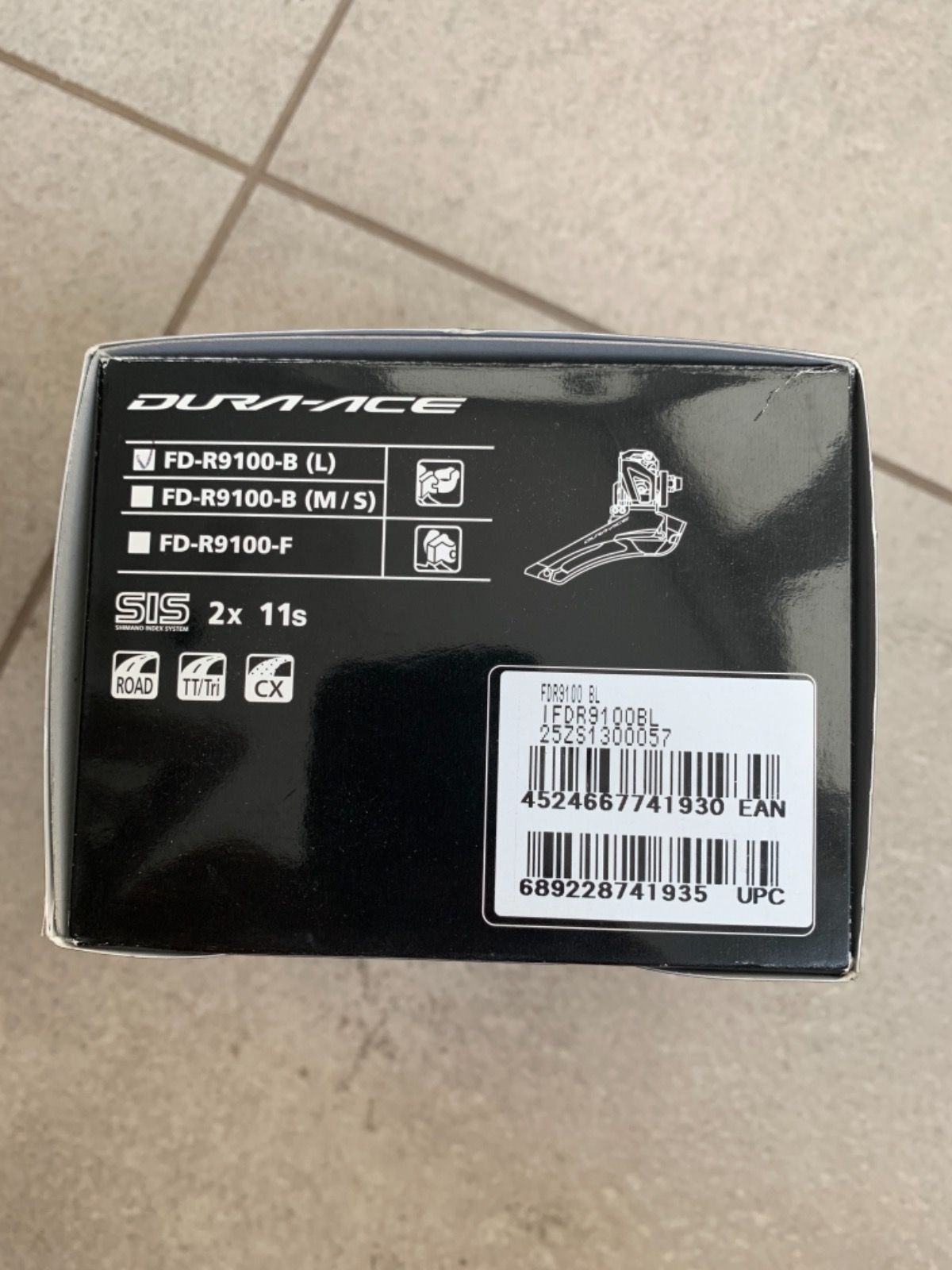 Передний переключатель Dura-ace FD-R9100-B (L)