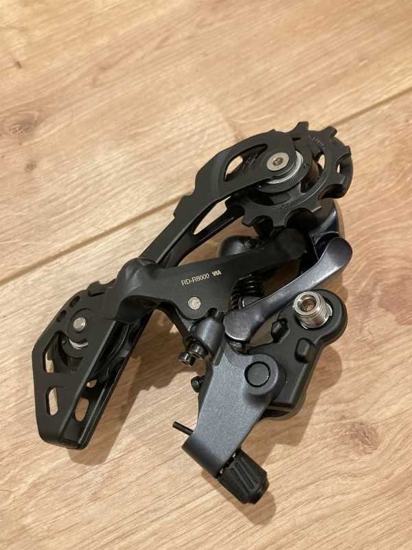 Новые переклюки Ultegra, Б/у переклюк tiagra, шатуны, педали, цепь