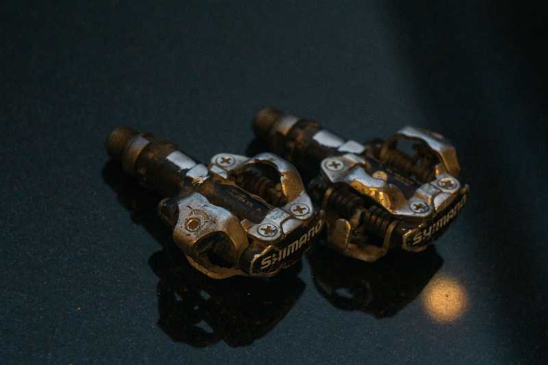 Педали shimano m-520