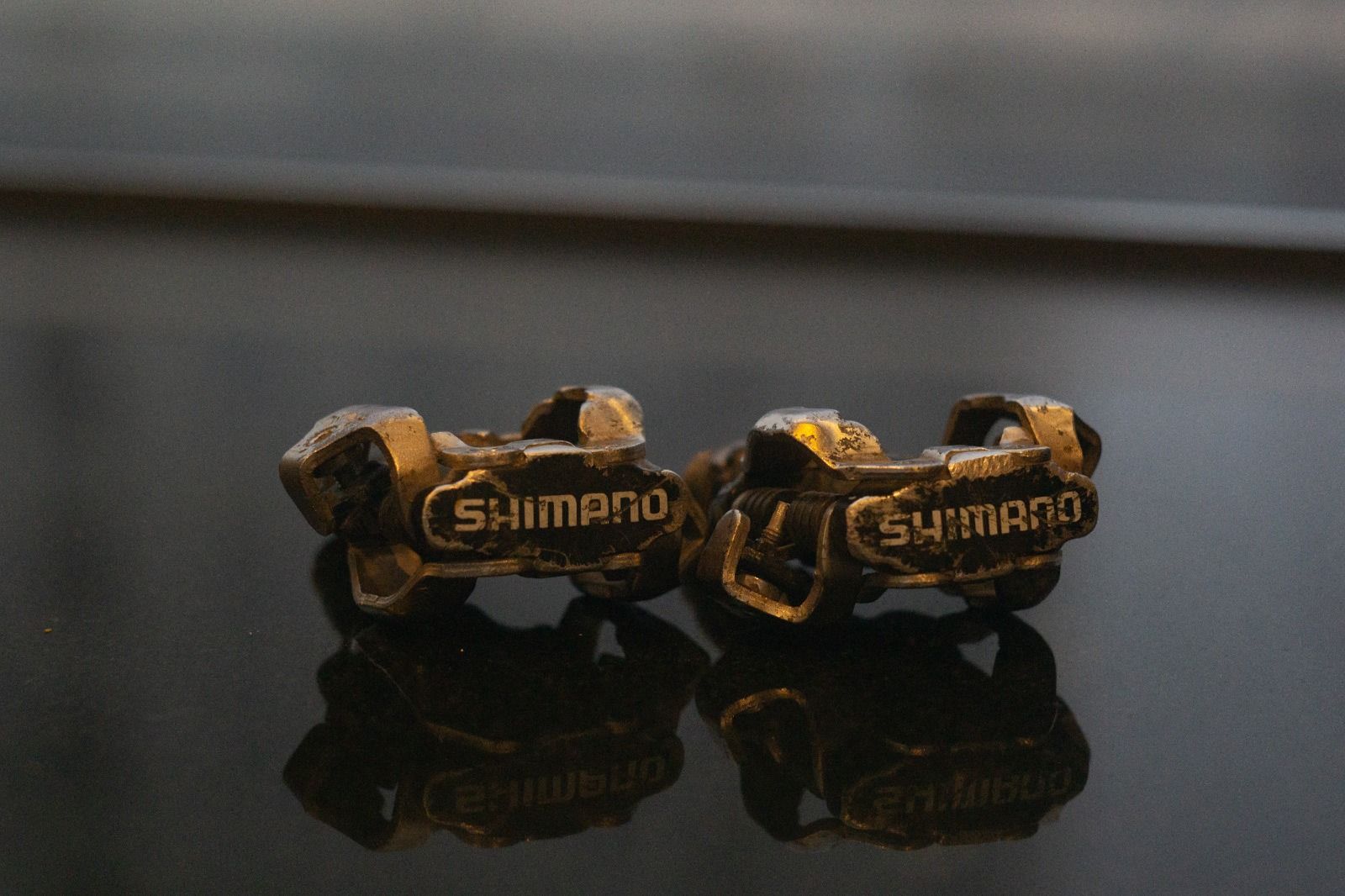 Педали shimano m-520