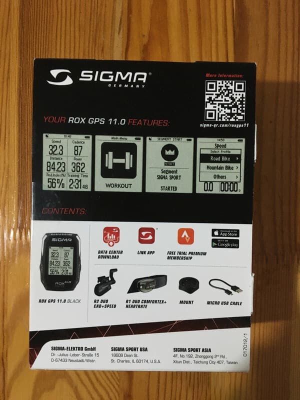 Sigma GPS Rox 11
