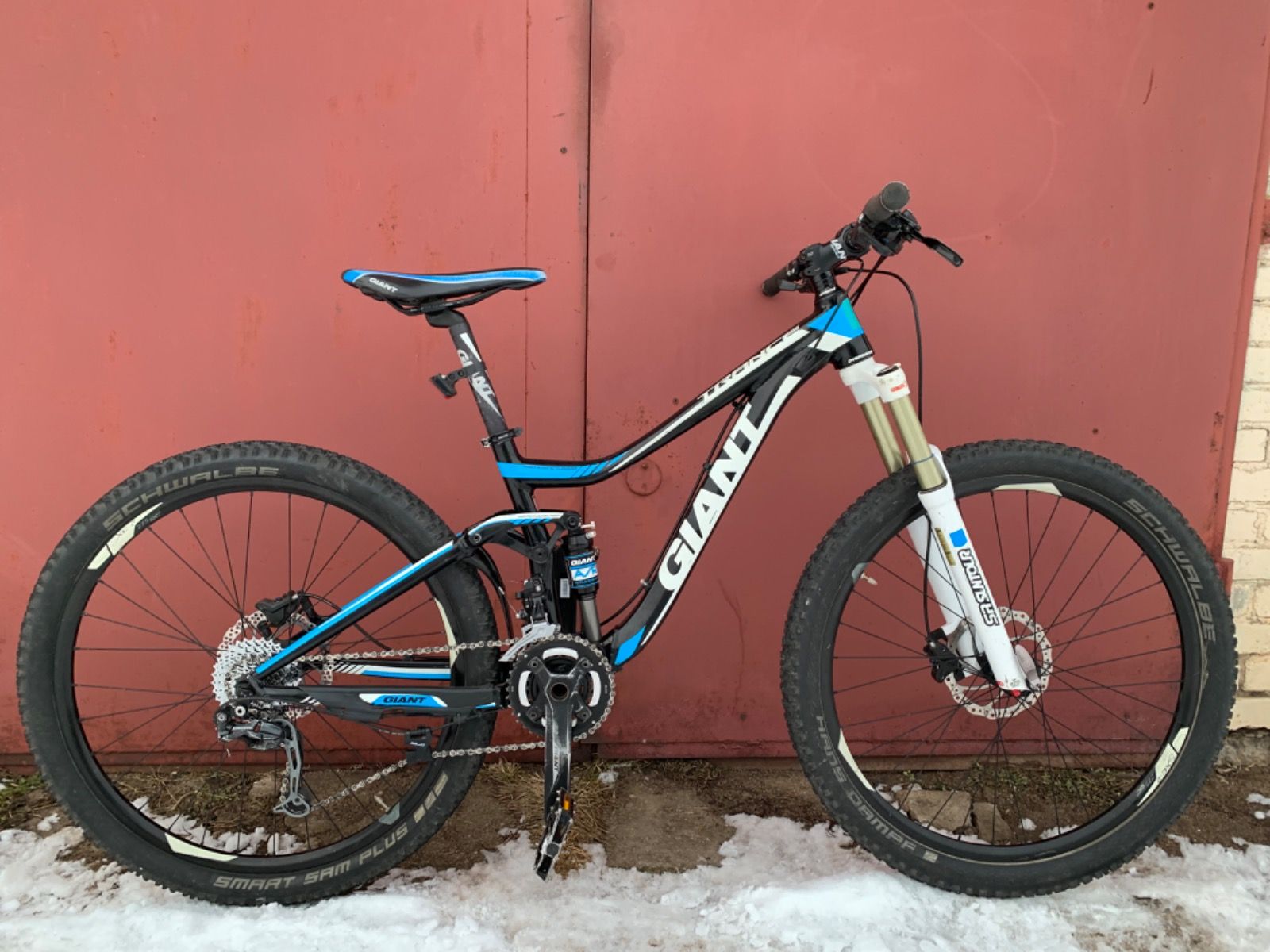 Двухподвес GIANT TRANCE 4