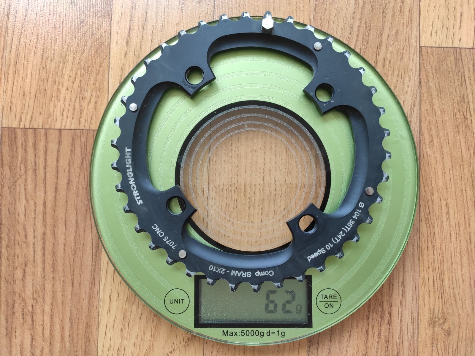 Звезда Stronglight 104mm 38T 2x10