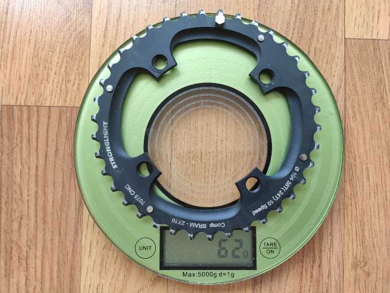 Звезда Stronglight 104mm 38T 2x10