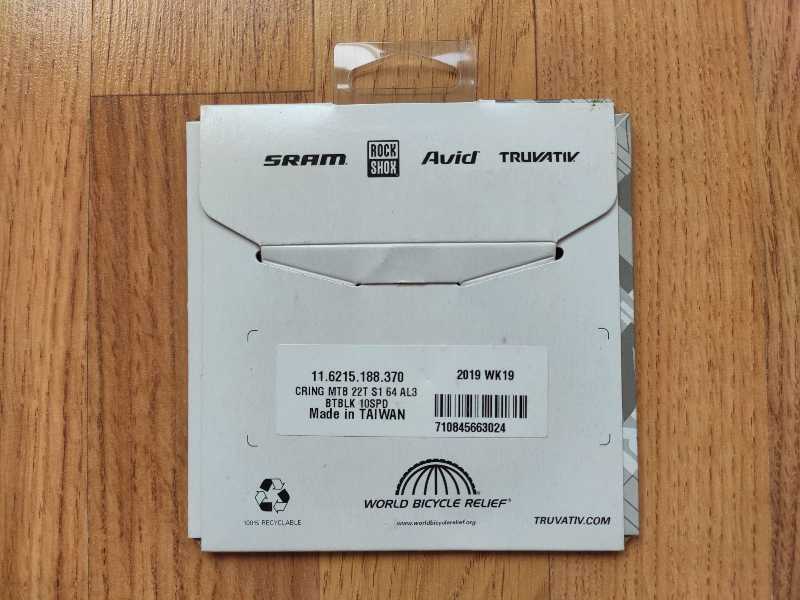 Truvativ mtb 22T 64mm