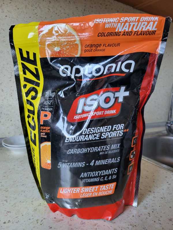 Изотоник в порошке Decathlon Aptonia со вкусом апельсина 2 кг