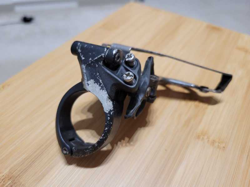 Передний переключатель SRAM X5, 10-скор. 2х10 34,9 мм