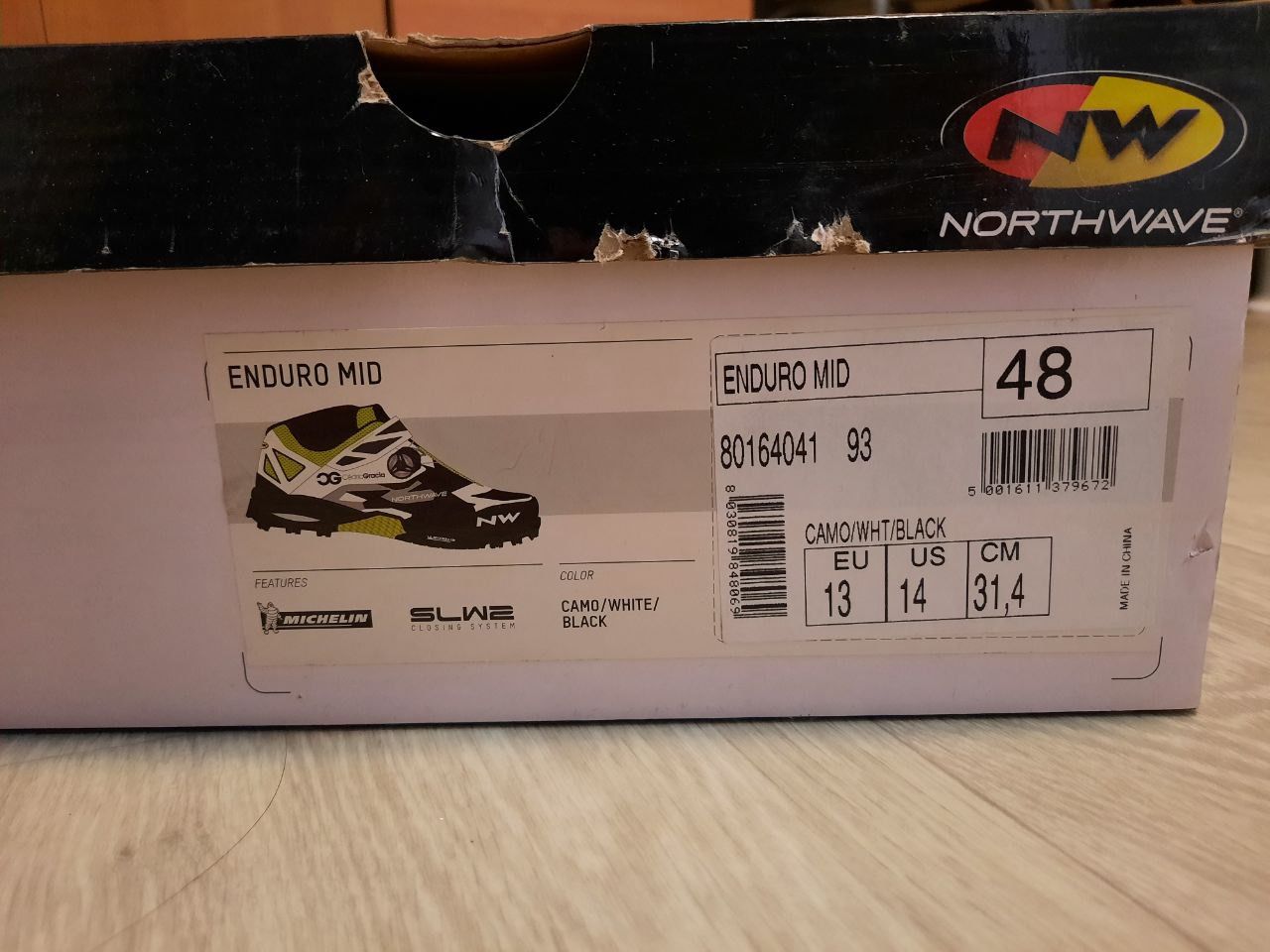 Велообувь Northwave Enduro Mid 47 - 48 размер