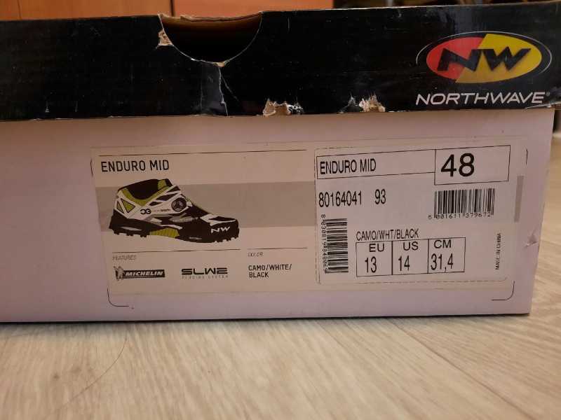 Велообувь Northwave Enduro Mid 47 - 48 размер