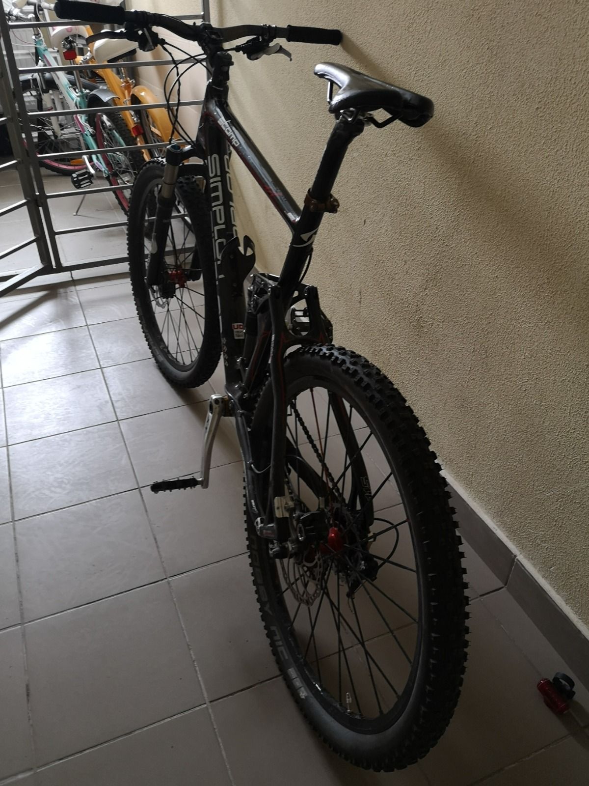 Карбоновый двухподвес Simplon corbon stomp.
