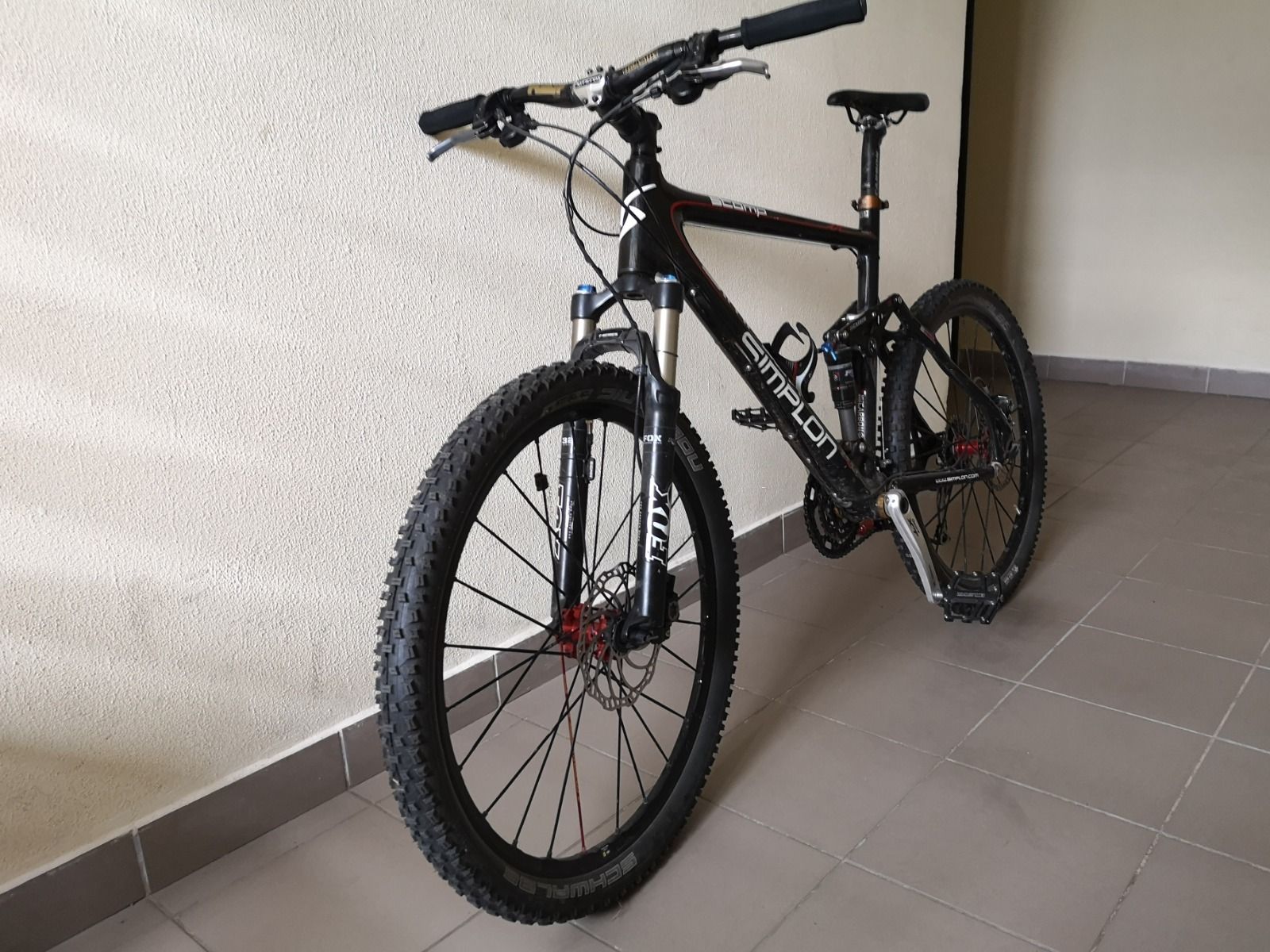 Карбоновый двухподвес Simplon corbon stomp.