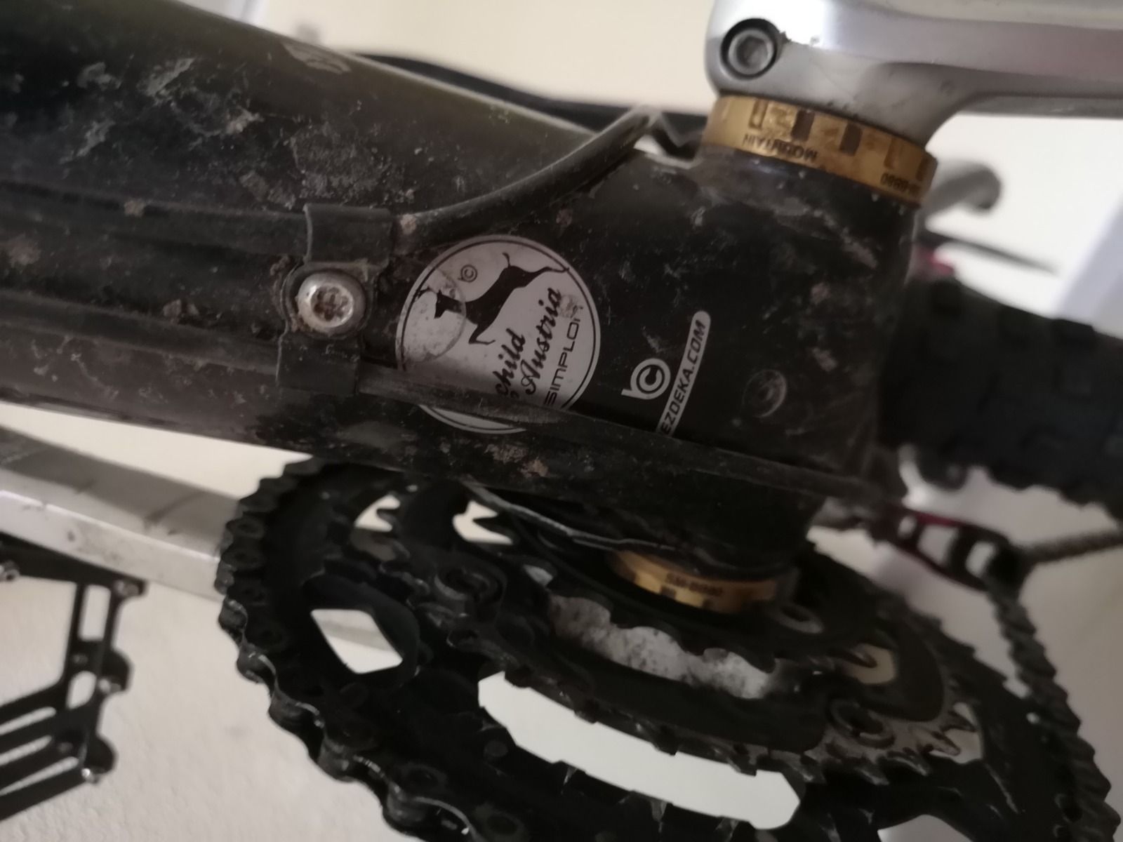 Карбоновый двухподвес Simplon corbon stomp.