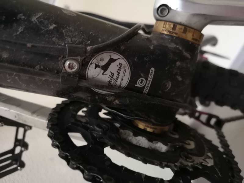 Карбоновый двухподвес Simplon corbon stomp.