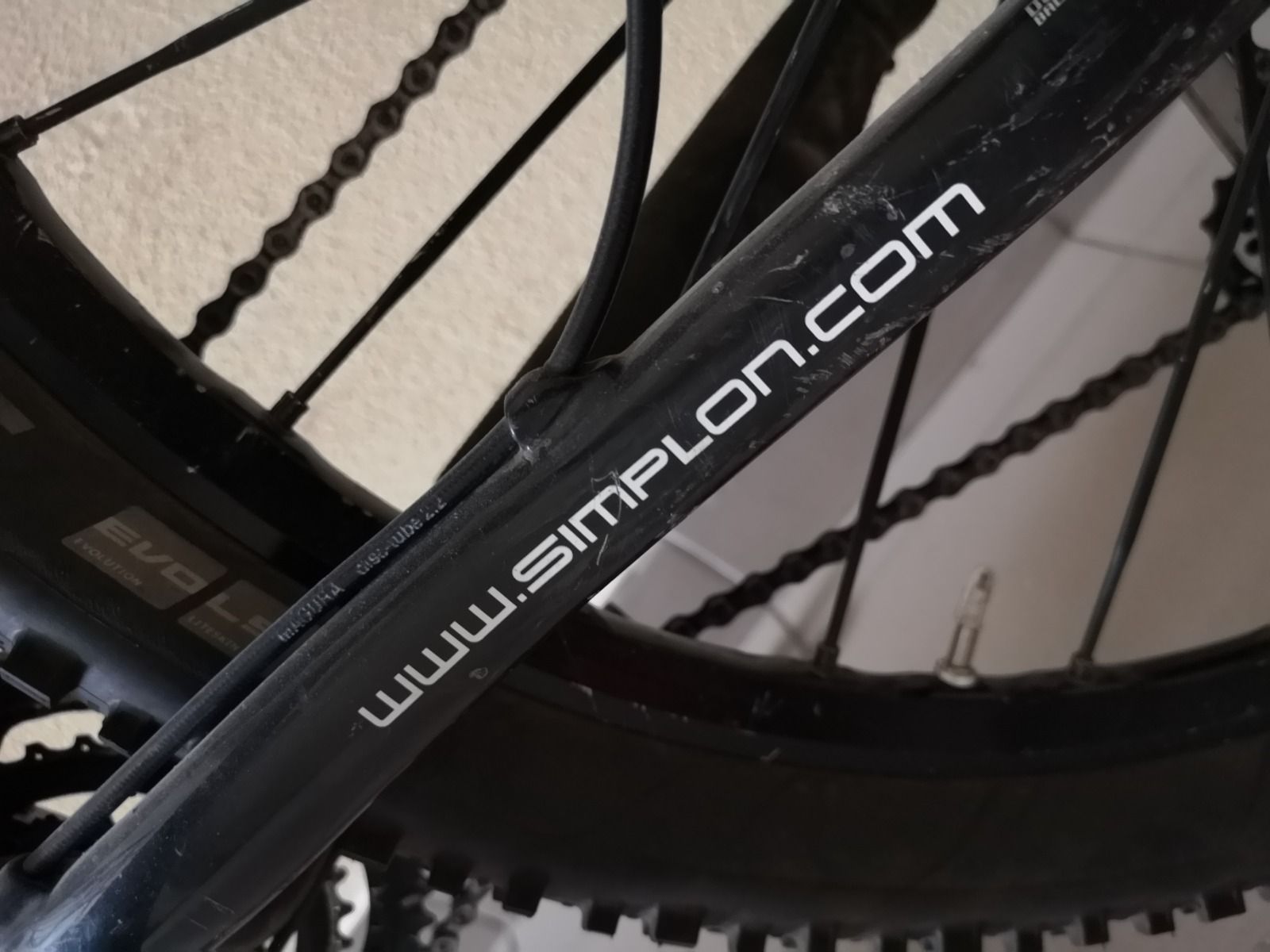 Карбоновый двухподвес Simplon corbon stomp.