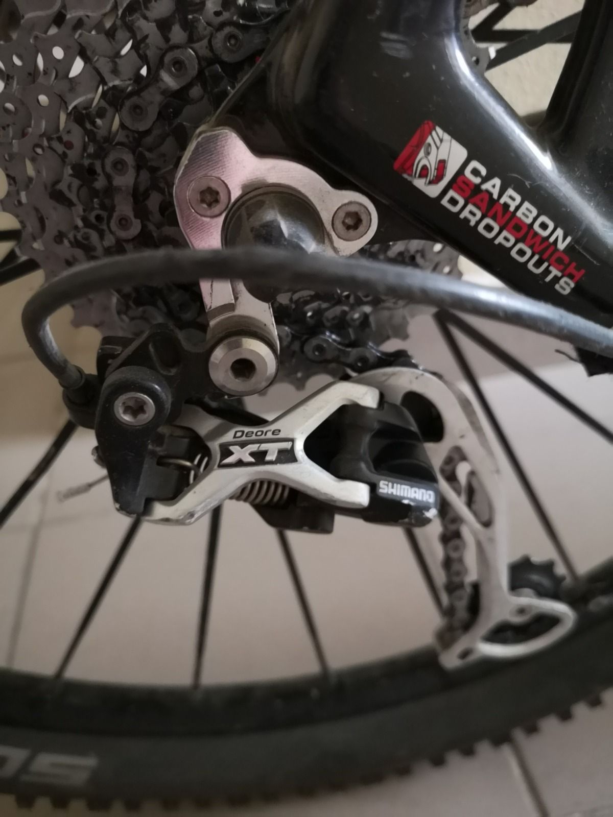 Карбоновый двухподвес Simplon corbon stomp.