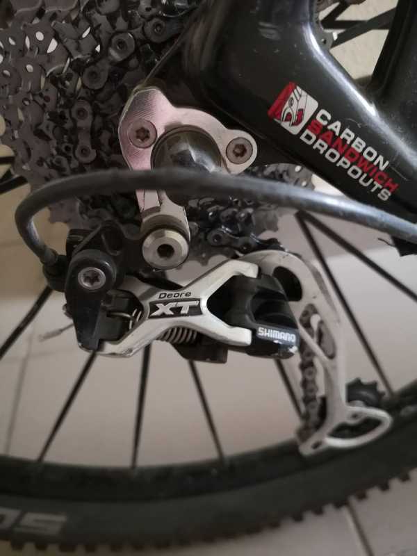 Карбоновый двухподвес Simplon corbon stomp.