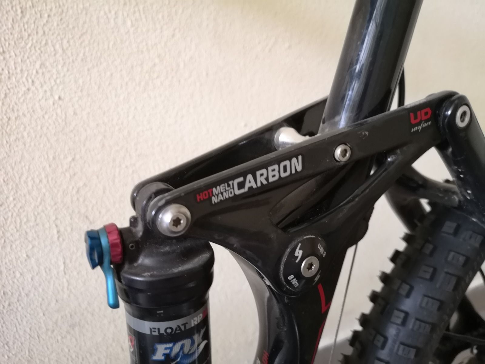 Карбоновый двухподвес Simplon corbon stomp.