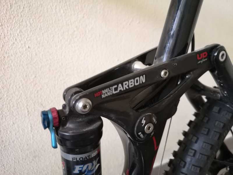Карбоновый двухподвес Simplon corbon stomp.