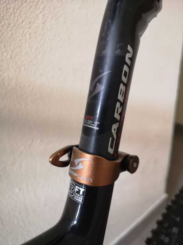 Карбоновый двухподвес Simplon corbon stomp.