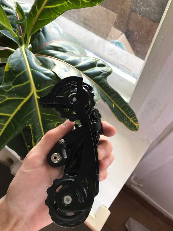 Переключатель задний Microshift RD-M46L 9 ск