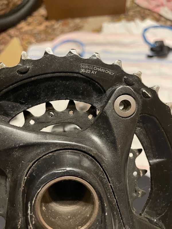 Система Shimano Deore FC-M617 (с педалями PD-M8020)