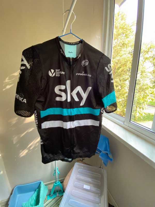 Rapha веломайка джерси оригинал сборной Sky