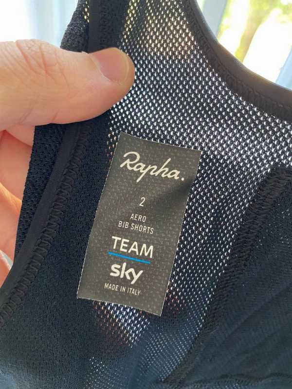 Rapha Aero Bib велошорты оригинал Team Sky