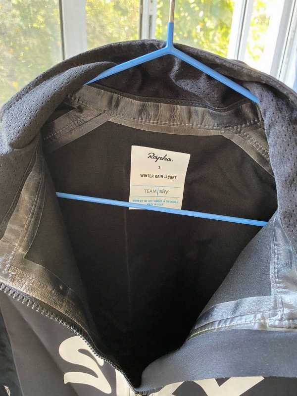 Rapha Winter Rain Jacket дождевик джерси оригинал