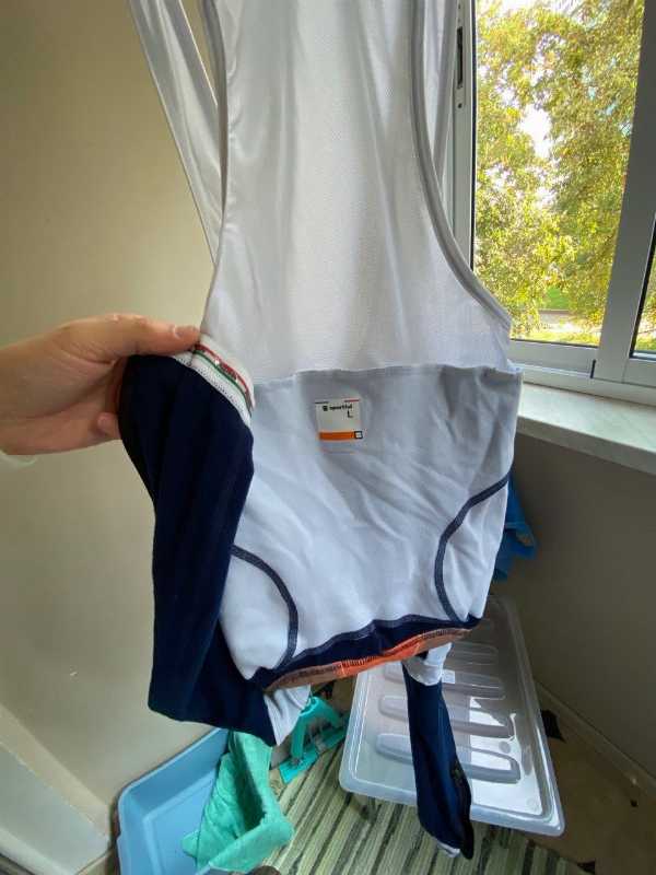 Bahrain Sportful Alpha Bib зимние велошорты