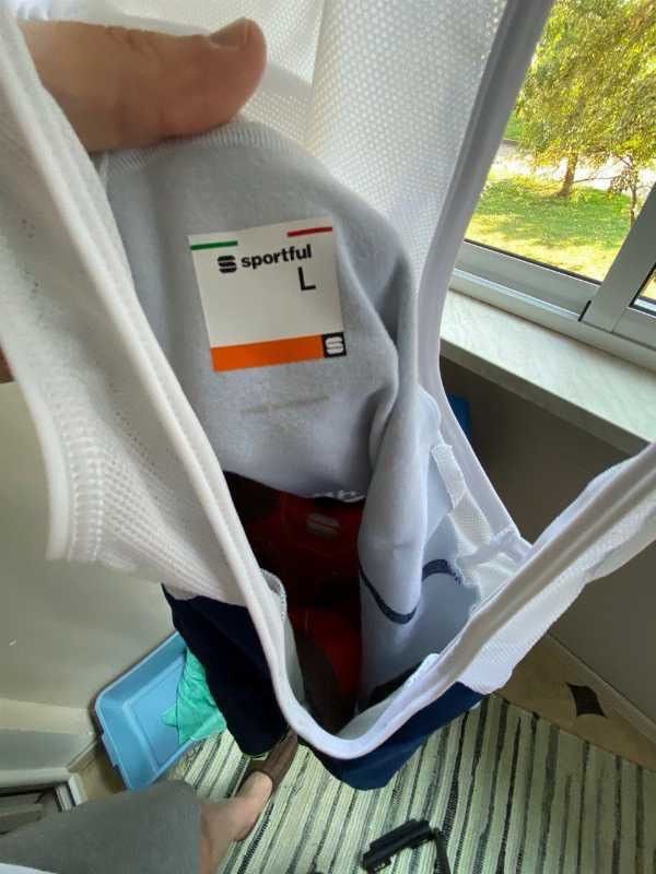 Bahrain Sportful Alpha Bib зимние велошорты