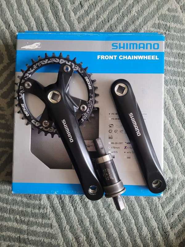 Система шатунов Shimano