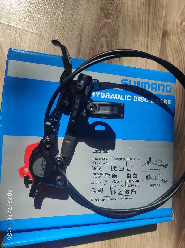 Комплект дисковых тормозов Shimano SLX BR-M7000 новый
