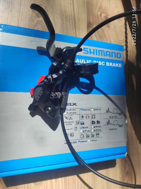 Комплект дисковых тормозов Shimano SLX BR-M7000 новый