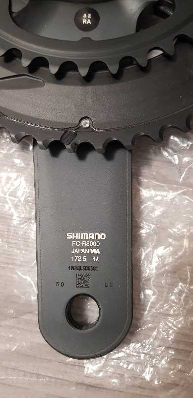 систему шатунов Ultegra r8000 52-36, 172.5