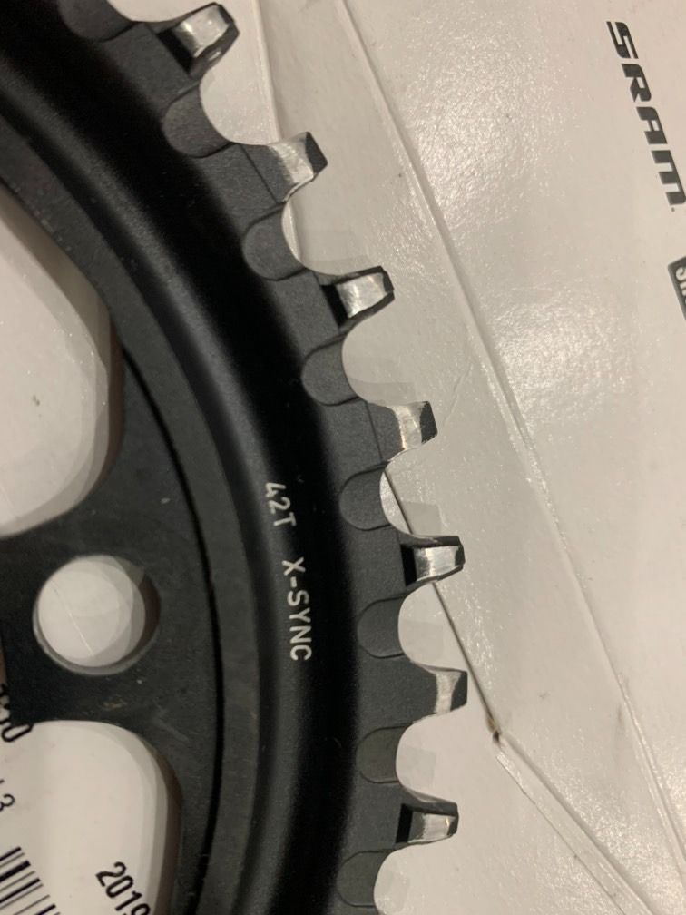 Передняя звезда шоссейная SRAM X-SYNC, 1x11-speed, 42 Teeth, 110mm, 5 holes