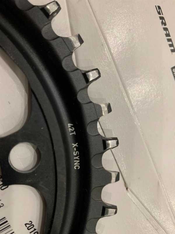 Передняя звезда шоссейная SRAM X-SYNC, 1x11-speed, 42 Teeth, 110mm, 5 holes