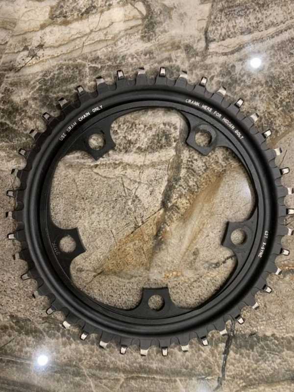 Передняя звезда шоссейная SRAM X-SYNC, 1x11-speed, 42 Teeth, 110mm, 5 holes