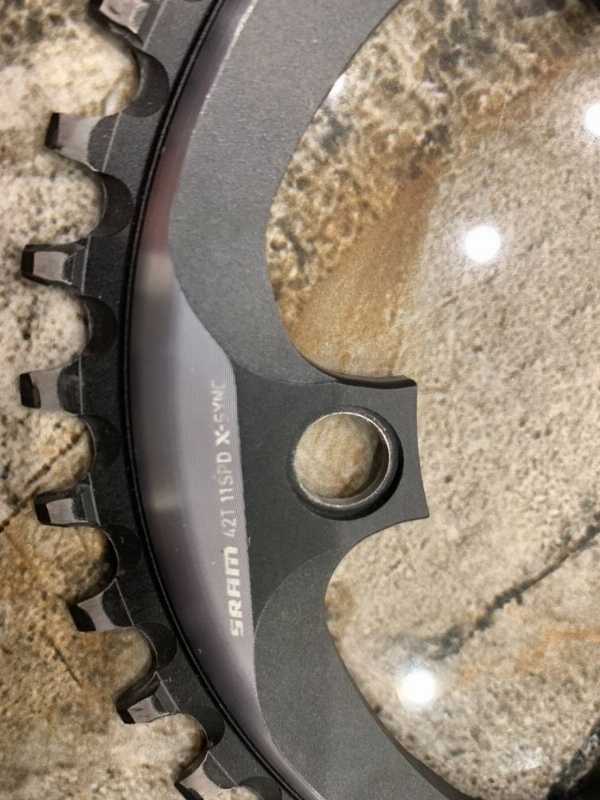 Передняя звезда шоссейная SRAM X-SYNC, 1x11-speed, 42 Teeth, 110mm, 5 holes