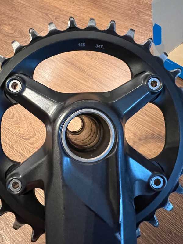 Система шатунов Shimano FC-MT511-1 175mm б/у