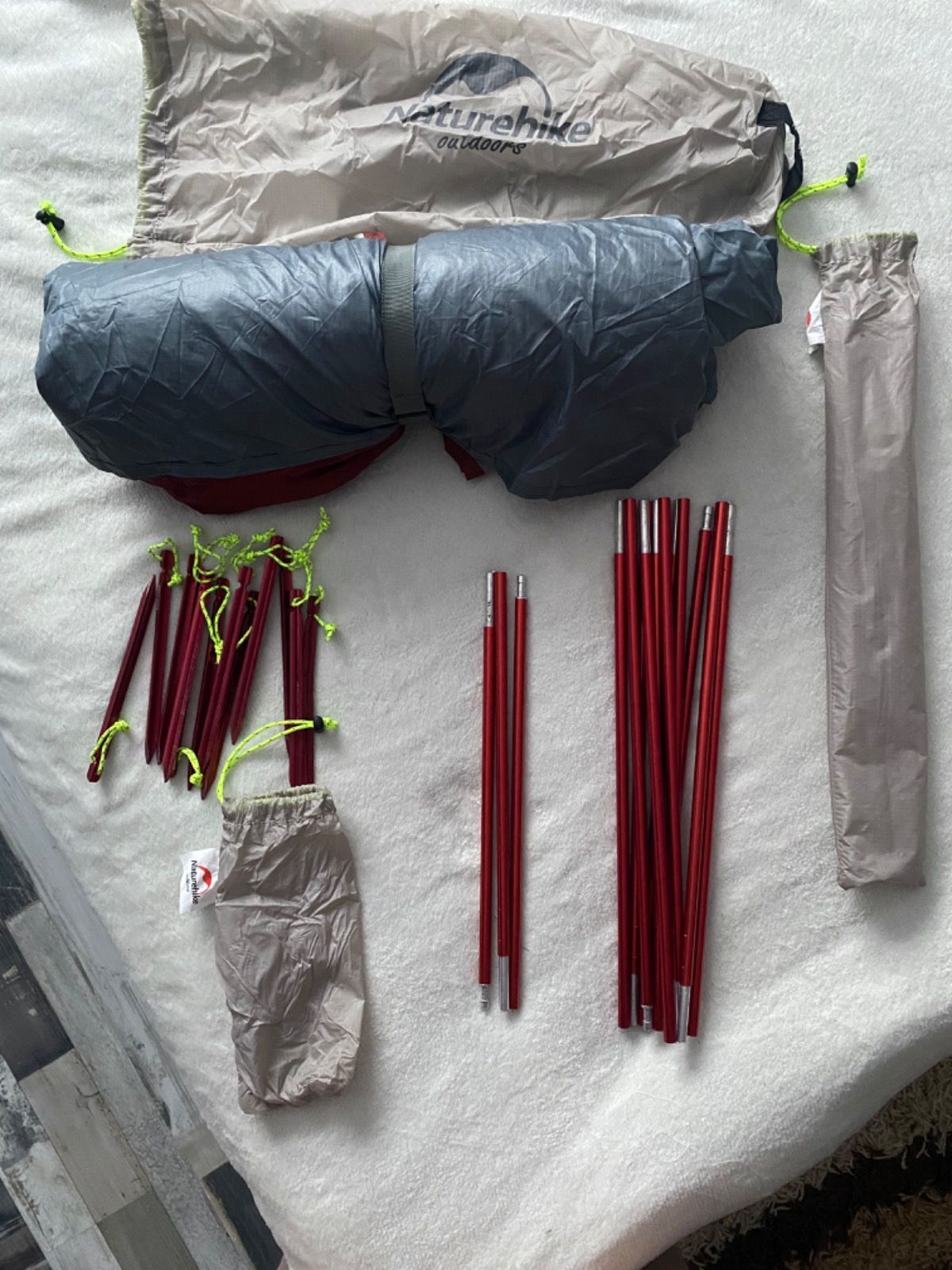 Палатка Naturehike tagar 2 Для двоих, 15D нейлон