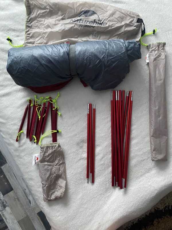 Палатка Naturehike tagar 2 Для двоих, 15D нейлон