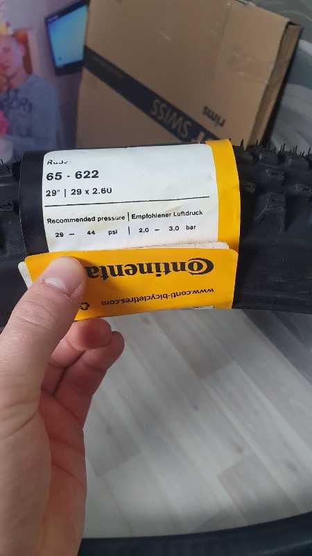 Покрышка Continental Ruban 29x2,60 жесткий корд 180tpi
