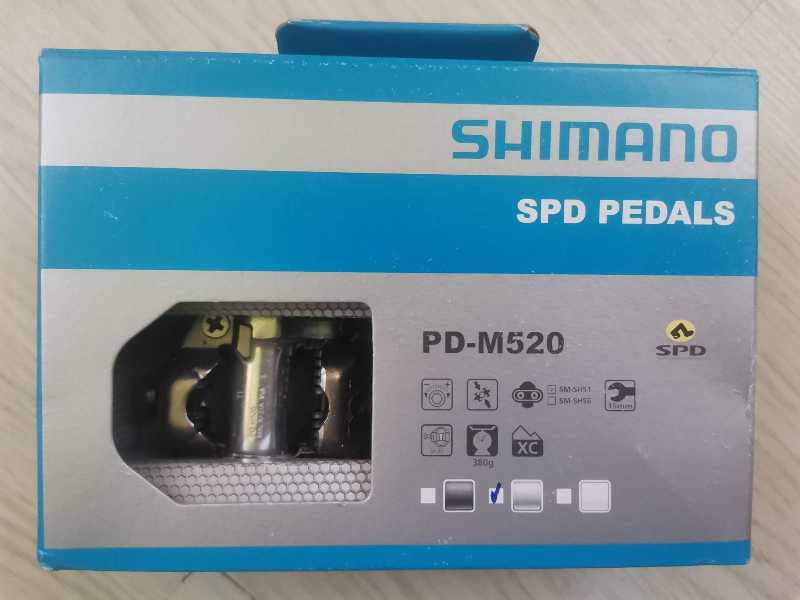 Педали Shimano m520