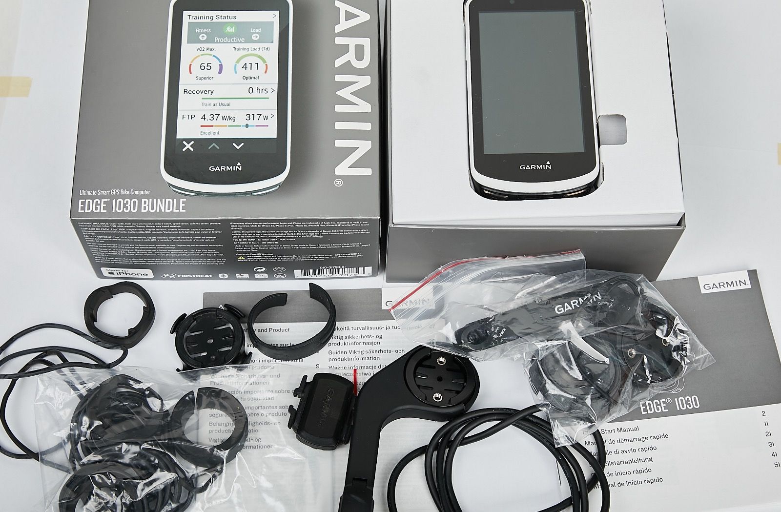Garmin 1030 Bundle Велокомпьютер полный комплект