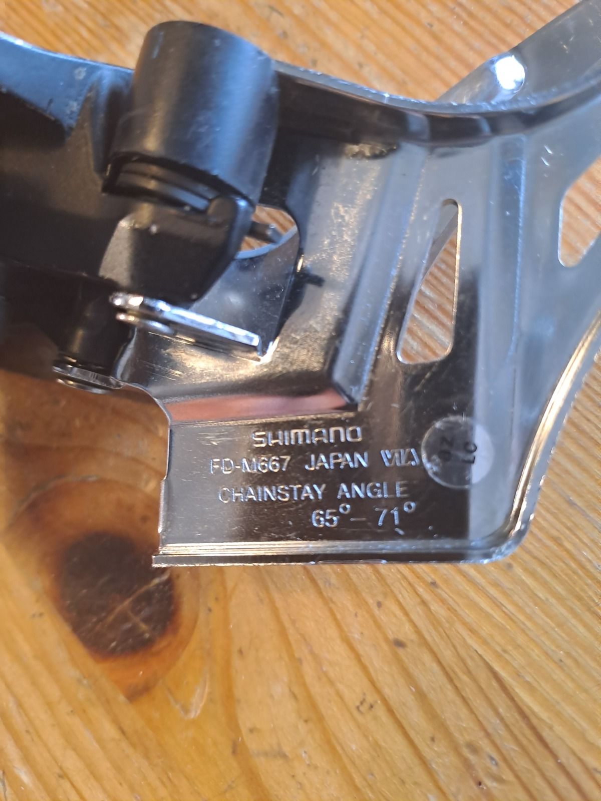 передний переключатель Shimano FD-M667 2 speed