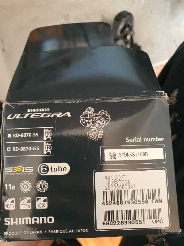 Shimano Di2 Ultegra RD-6870-SS